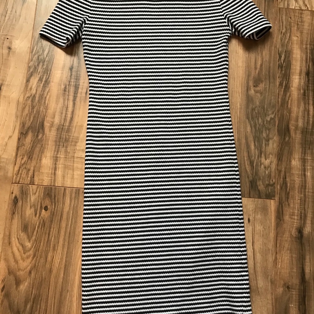 Black and white dress